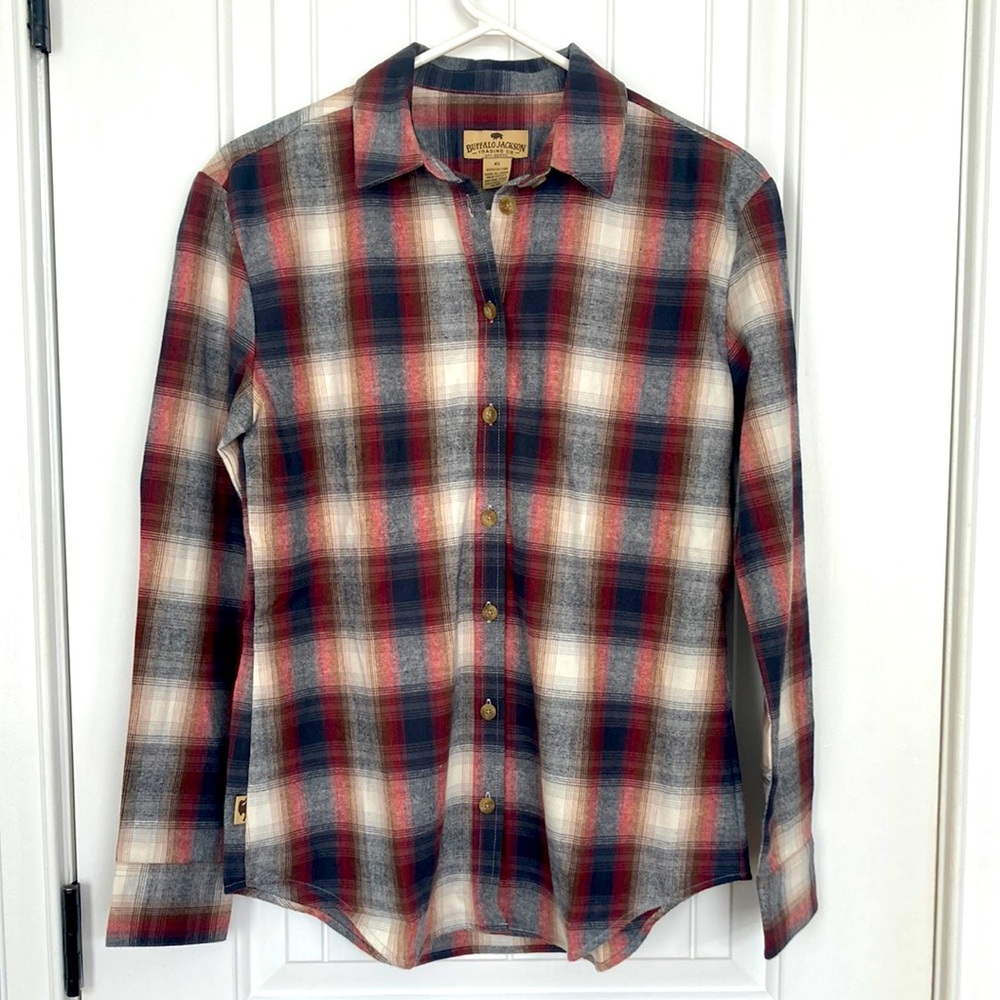 Buffalo Jackson Brand New 💯% Cotton Women’s Plaid Shirt